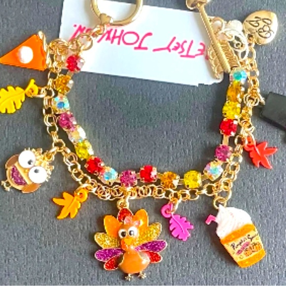 New Betsey Johnson Fall Bracelet - Picture 8 of 12